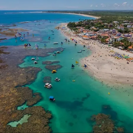 Apartamento Flat Sunny Hall Loft Duplex Luxo - Conforto - Praia Porto de Galinhas- Diversão-3